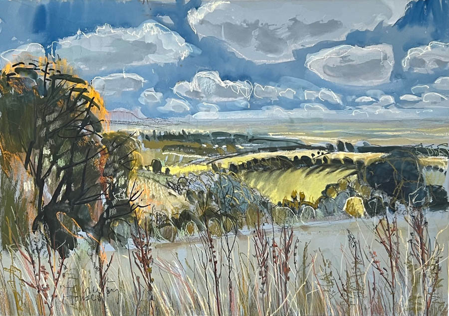 On Location painting by Felicity House